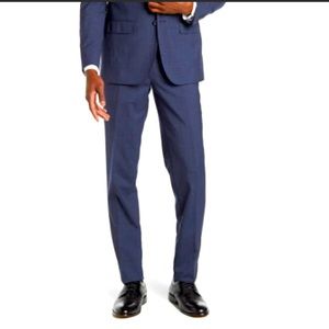 NWOT Zanetti Men’s Navy Porto Suit Pants